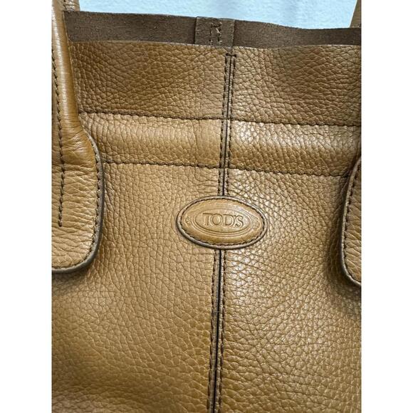 Tod's Women's Leather Handbag D Bag Tote Bag Brown Made In Italy - Picture 2 of 15